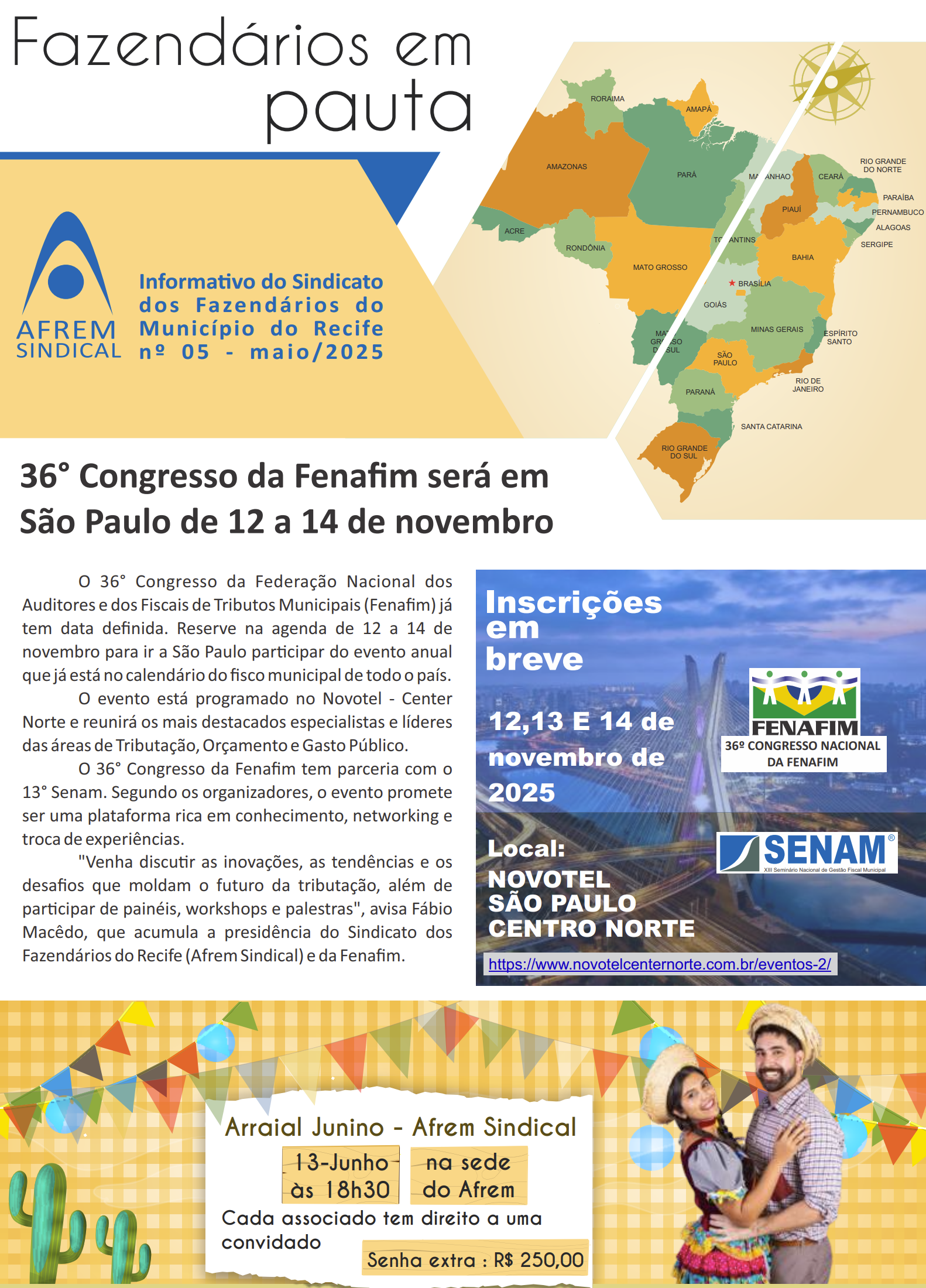 INFORMATIVO MAIO 2025